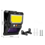 Solar Wall Lamp With Clip Mosquito Killer Lamp Portable Body Sensor Outdoor Garden Light - Image 10