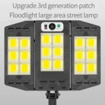 Solar Induction Courtyard Wall Light Smart Outdoor Lamp With Remote Control - Image 8