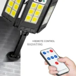 Solar Induction Courtyard Wall Light Smart Outdoor Lamp With Remote Control - Image 9
