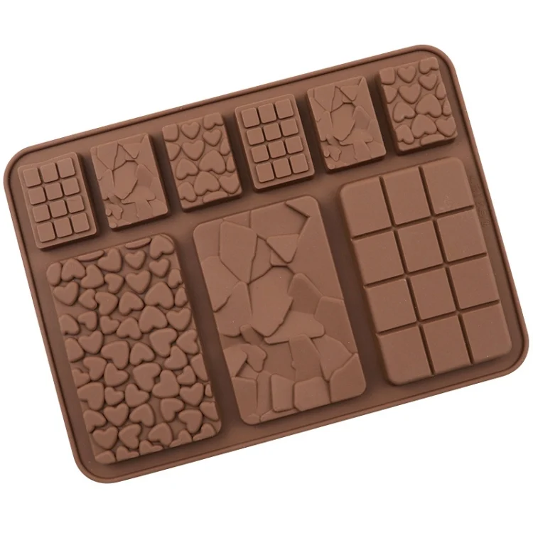 TBD06048762_B1.webp 9 Grids Silicone Baking Chocolate Mold Cake DIY Fondant Mould - Image 2