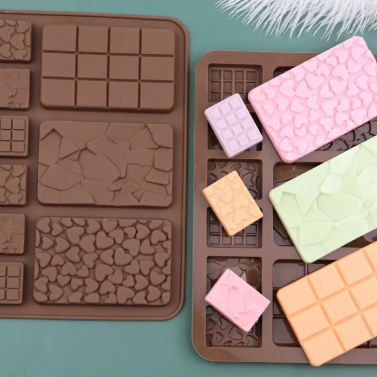 TBD06048762_B3.webp 9 Grids Silicone Baking Chocolate Mold Cake DIY Fondant Mould - Image 4