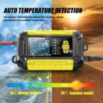 FOXSUR Cars Motorcycles 12V Lithium Cattery Charger With Battery Detection - Image 15