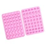 48 Grids Cute Animal Fondant Molds DIY Fire Paint Wax Mould - Image 2