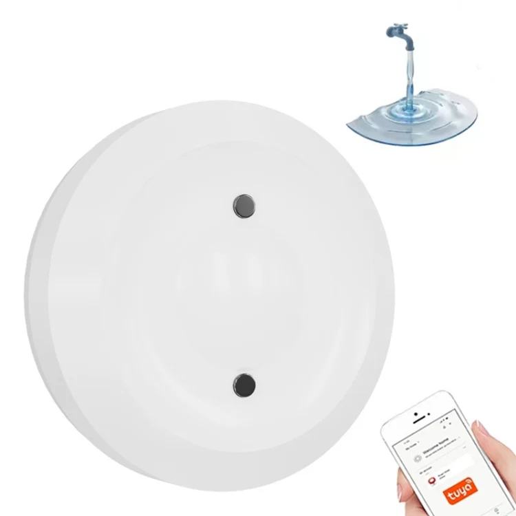 Zigbee Water Leak Detector Water Sensor Alarm Support Tuya APP / Google Assistant / Aleax / Yandex Alice