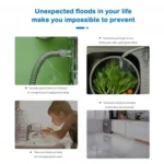 Zigbee Water Leak Detector Water Sensor Alarm Support Tuya APP / Google Assistant / Aleax / Yandex Alice - Image 7