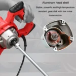 AOTUO 220V High Power Industrial Grade Electrical Mixer Handheld Concrete Paint Mixer - Image 4