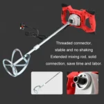 AOTUO 220V High Power Industrial Grade Electrical Mixer Handheld Concrete Paint Mixer - Image 7