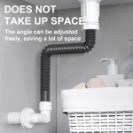 Wall Drain Pipe Seal for Washing Machine, Basin and Sink Drains - Image 4