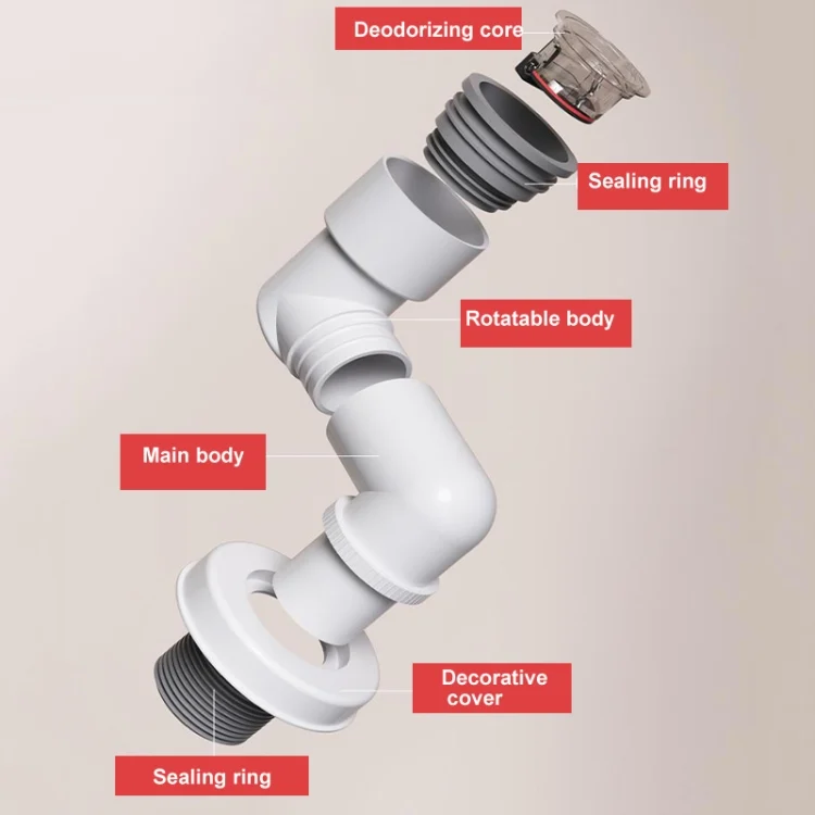 TBD06048801_7.webp Wall Drain Pipe Seal for Washing Machine, Basin and Sink Drains - Image 8