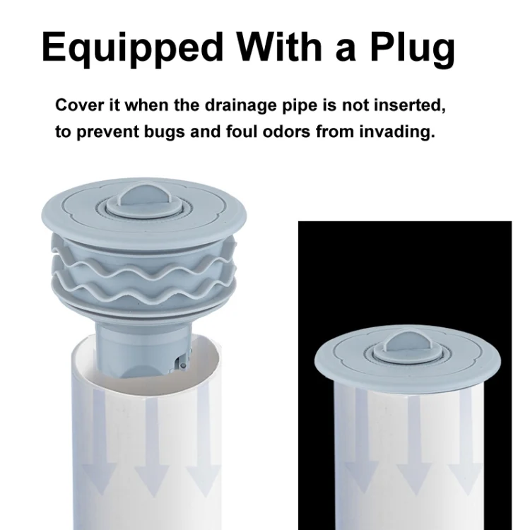 TBD06048806_B5.webp Silicone Sewer Pipe Deodorizing Seal Ring Sewer Seal Stopper - Image 6