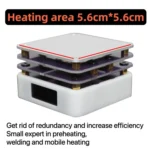 65W Welding Mini Constant Temperature Table LED Light Display - Image 7