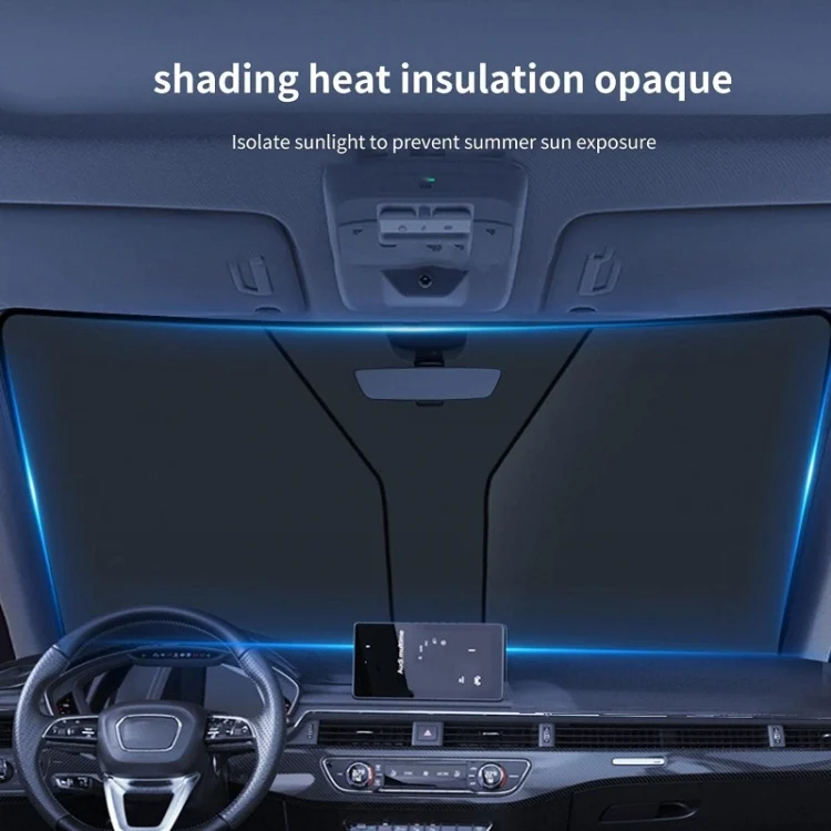 TBD06048814_B6.webp Car Windshield Sun Protection Heat Insulation Special-shaped Sunshade - Image 7