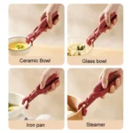 Household Anti-Scald Dish Clip Kitchen Non-Slip Insulated Plate Holder - Image 7