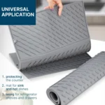 Trifold Silicone Drain Pad Bowl and Dish Drying Mat for Kitchen Counter - Image 3