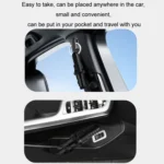 2 In 1 Mini Car Safety Hammer Seat Belt Cutter - Image 5