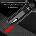 2 In 1 Mini Car Safety Hammer Seat Belt Cutter - Image 8