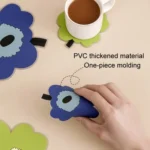 2pcs / Set Household Leaf Heat Insulation Mat Kitchen High Temperature Resistant Baking Placemats - Image 5