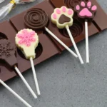 100pcs / Pack Household Homemade Lollipop Paper DIY Baking Cookie Sticks - Image 4