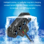 1 to 4 Q3.0 Car Cigarette Lighter Fast Charging 120W Car Conversion Plug - Image 8