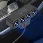 1 to 4 Q3.0 Car Cigarette Lighter Fast Charging 120W Car Conversion Plug - Image 10