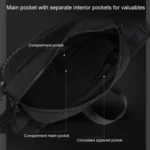 WEPOWER Men Sports Waist Bag Simple Single Shoulder Satchel - Image 6