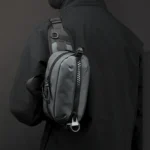 WEPOWER Men Sports Waist Bag Simple Single Shoulder Satchel - Image 8