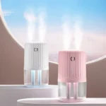 T06 Large-Capacity Atmosphere Night Light Household Dual Spray Air Humidifier - Image 2