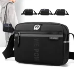 WEPOWER Men Outdoor Casual Nylon Crossbody Bag Single Shoulder Satchel - Image 2