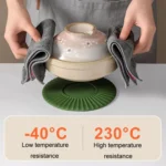 Household Silicone Heat Insulation Mat Kitchen High Temperature Resistant Baking Placemats - Image 7