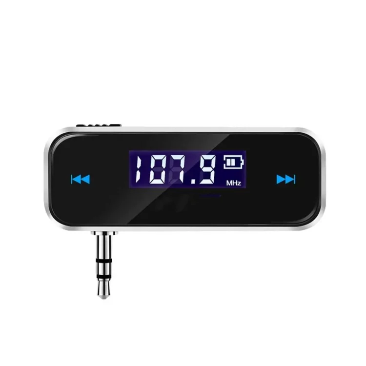 TBD06048891.webp FM-01 3.5mm Music Audio FM Transmitter Mini Wireless Car MP3 Player - Image 1