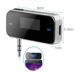 FM-01 3.5mm Music Audio FM Transmitter Mini Wireless Car MP3 Player - Image 3