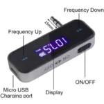 FM-01 3.5mm Music Audio FM Transmitter Mini Wireless Car MP3 Player - Image 4