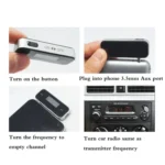 FM-01 3.5mm Music Audio FM Transmitter Mini Wireless Car MP3 Player - Image 5