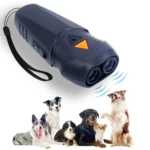 Chanfong Ultrasonic Handheld Dog Repeller Portable Dual Probe High Power Stop Barker - Image 2