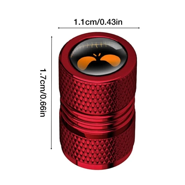TBD06048902_B1.webp 4pcs /Set Lantern Ghost Head Tire Modified Valve Cap - Image 2