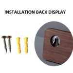 Wall-Mounted Paper Towel Rack Bathroom Shelf Roll Tissue Holder - Image 7