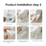 Foot Pedal Toilet Lid Lifter Touch Free Anti-dirty Toilet Seat Lifter Fits Most Toilets - Image 11