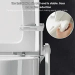 Foot Pedal Toilet Lid Lifter Touch Free Anti-dirty Toilet Seat Lifter Fits Most Toilets - Image 7