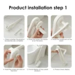 Foot Pedal Toilet Lid Lifter Touch Free Anti-dirty Toilet Seat Lifter Fits Most Toilets - Image 10