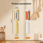 2 In 1 Peeler With Cleaning Brush Household Fruit Potato Vegetable Peeler - Image 8