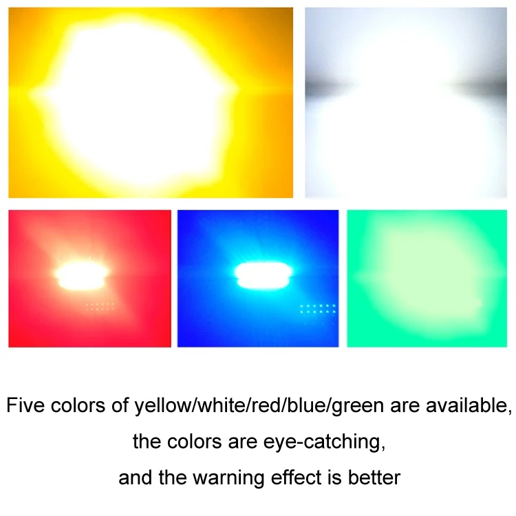 TBD06048981_B6.webp 6pcs 12-Bead LED Flashing Warning Lights Motorcycle RV Signal Lights - Image 7