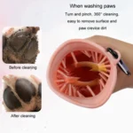 Histotree Pet Foot Washing Cup Multifunctional Dog Paw Cleaning Brush - Image 5