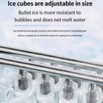 Small Multifunctional Remote Control Ice Maker - Image 4