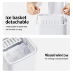 Small Multifunctional Remote Control Ice Maker - Image 8