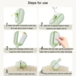 Pet Massage Combs With Water Tank Cleaning Comb Hair Care And Grooming Brush - Image 9