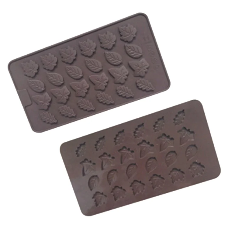 TBD06049013_B1.webp 24 Grids Tree Leaf Silicone Chocolate Mould DIY Handmade Soap Mold - Image 2