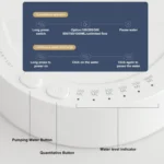 Intelligent Drinking Water Pump Desktop Water Bottle Dispenser 7 Levels Of Dispensing - Image 4