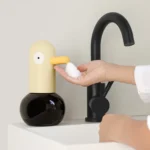 Cute Duck Automatic Foam Soap Dispenser Rechargeable Touchless Hand Washing Machine For Bathroom Kitchen - Image 2