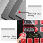 4 Channels Commercial Kitchen Timer With Loud Alarm Adjustable Cooking Reminder - Image 6