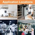 4 Channels Commercial Kitchen Timer With Loud Alarm Adjustable Cooking Reminder - Image 7